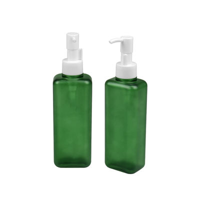 бутылка 24/410 насоса лосьона тела формы косметической бутылки 150ml 185ml PETG квадратная