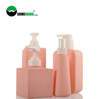 упаковка бутылки лосьона PE 150ml 250ml 350ml 360ml косметическая с материалом мягкого прикосновения