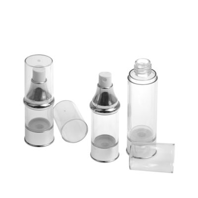 Бутылка учреждения безвоздушной бутылки SOMEWANG 50ml пустая с насосом 20ml 30ml