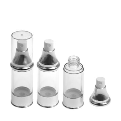 Бутылка учреждения безвоздушной бутылки SOMEWANG 50ml пустая с насосом 20ml 30ml