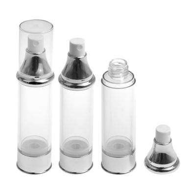 Бутылка учреждения безвоздушной бутылки SOMEWANG 50ml пустая с насосом 20ml 30ml
