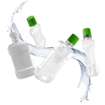 бутылка Mouthwash 100ml Somewang белая с пластиковой крышкой 44.5cm 142MM