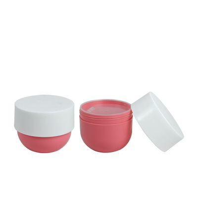 шар Pp косметического опарника сливк стороны 200ml 250ml 300ml пластиковый сформировал 91 x 81mm