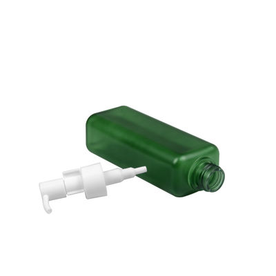бутылка 24/410 насоса лосьона тела формы косметической бутылки 150ml 185ml PETG квадратная