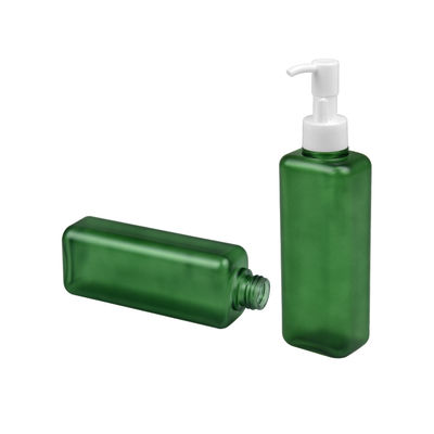 бутылка 24/410 насоса лосьона тела формы косметической бутылки 150ml 185ml PETG квадратная