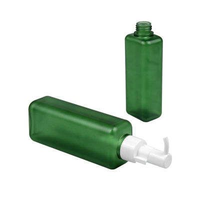 бутылка 24/410 насоса лосьона тела формы косметической бутылки 150ml 185ml PETG квадратная