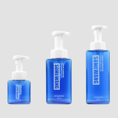 бутылка мыла пены квадрата PETG бутылки 280ml 480ml 650ml PETG косметическая