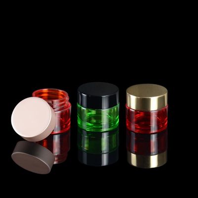 опарник сливк косметического опарника 15ml PETG белый для упаковки косметики заботы кожи сливк