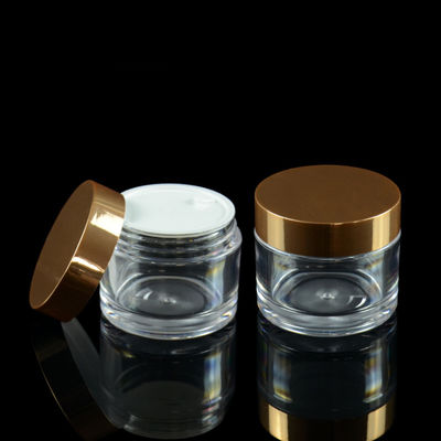 сливк стороны опарника ABS PETG сыворотки 50ml косметическая с гальванизировать крышкой
