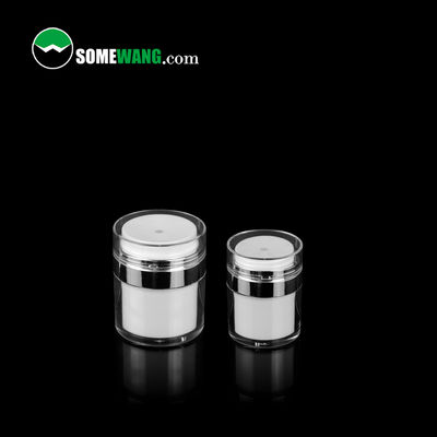 Роскошный опарник 30ml 50ml насоса заботы кожи контейнера сливк личной заботы косметический акриловый безвоздушный