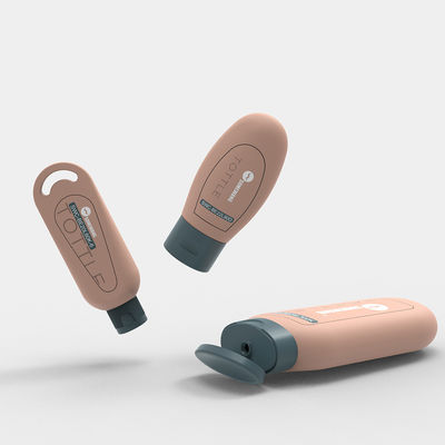 бутылка дезинфицирующего средства руки PE 60ml перевернутая подгонянная с крышкой сальто верхней