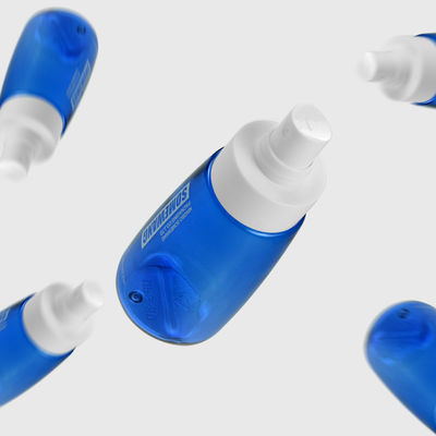 бутылка геля ливня наборов PETG 30ml 60ml 80ml 100ml пустая пластиковая PETG косметическая упаковывая
