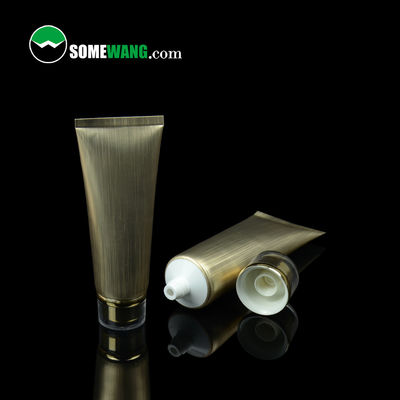 трубка 100ml ABL пластиковая золотая для лицевого проводника волос Cleanser