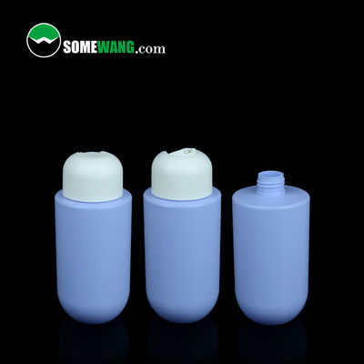 Подгонянное плечо HDPE цвета плоское вокруг упаковки лосьона нижней бутылки косметической 300ml 400ml