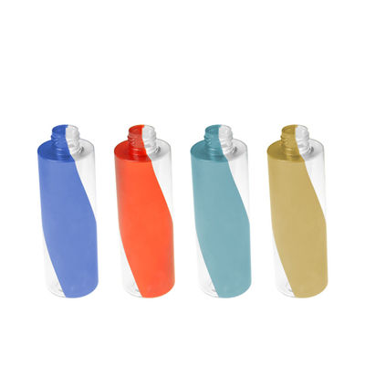 Бутылка 200ml лосьона двойной бутылки цвета пустой изготовленной на заказ PETG косметической пластиковая