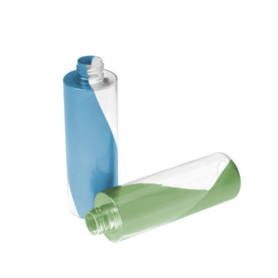 Бутылка 200ml лосьона двойной бутылки цвета пустой изготовленной на заказ PETG косметической пластиковая